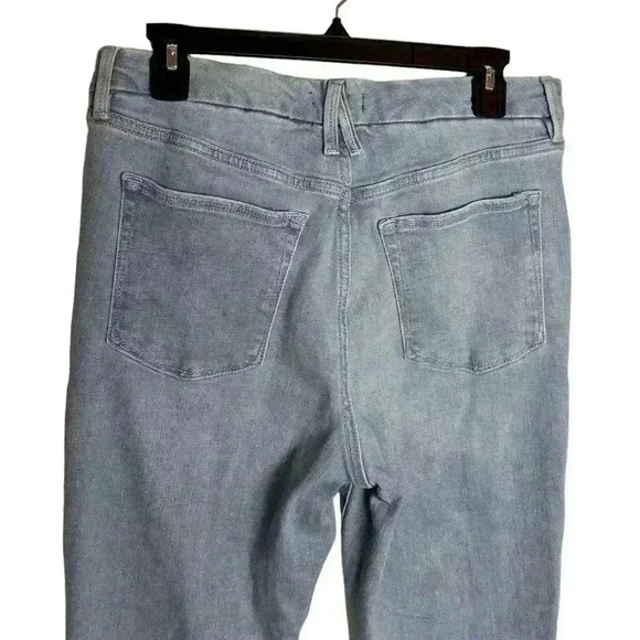 GOOD AMERICAN Good legs Flare Jeans In Indigo204 Size 12/31 - Picture 6 of 8